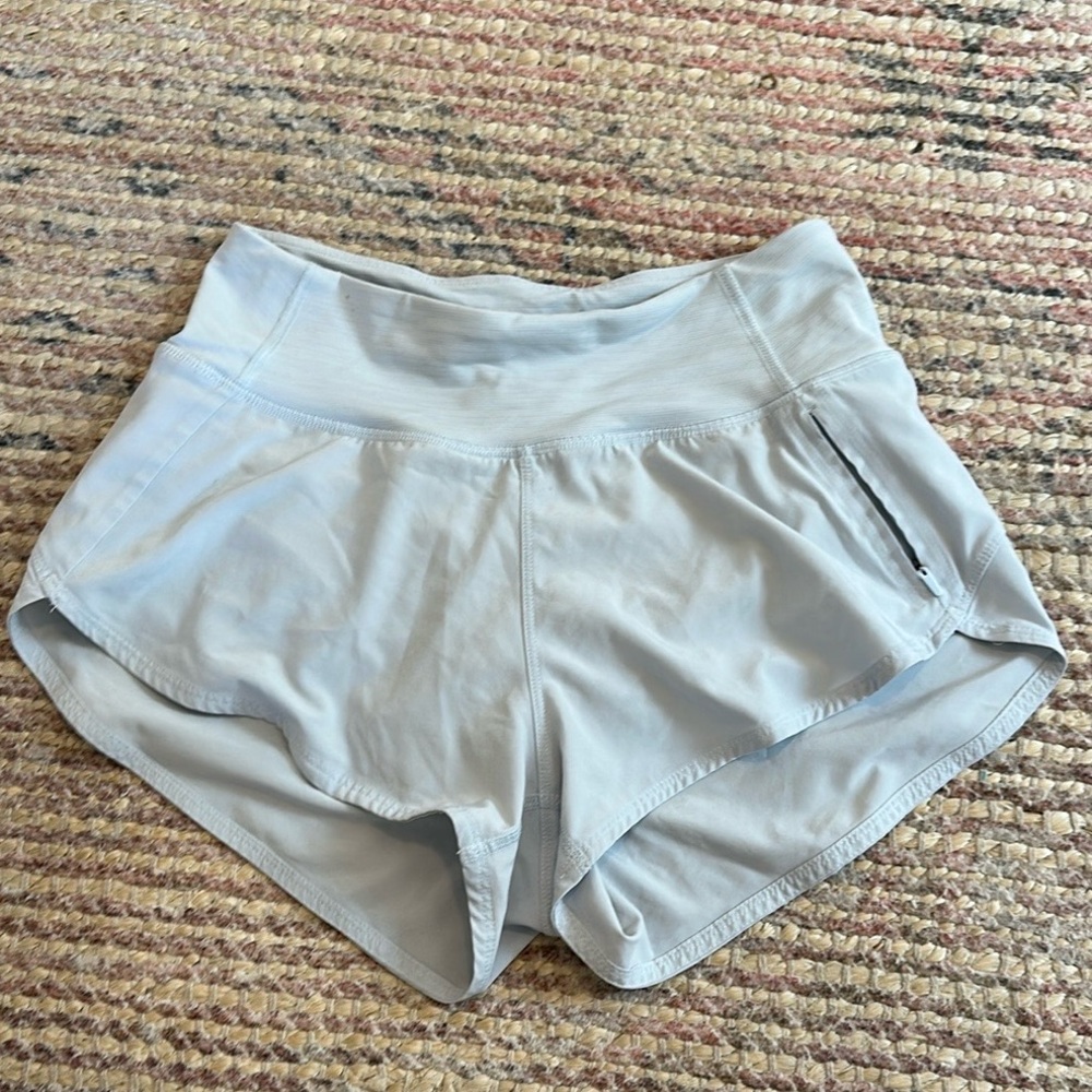 Outdoor Voices Hudson 2.5 inch shorts light blue running